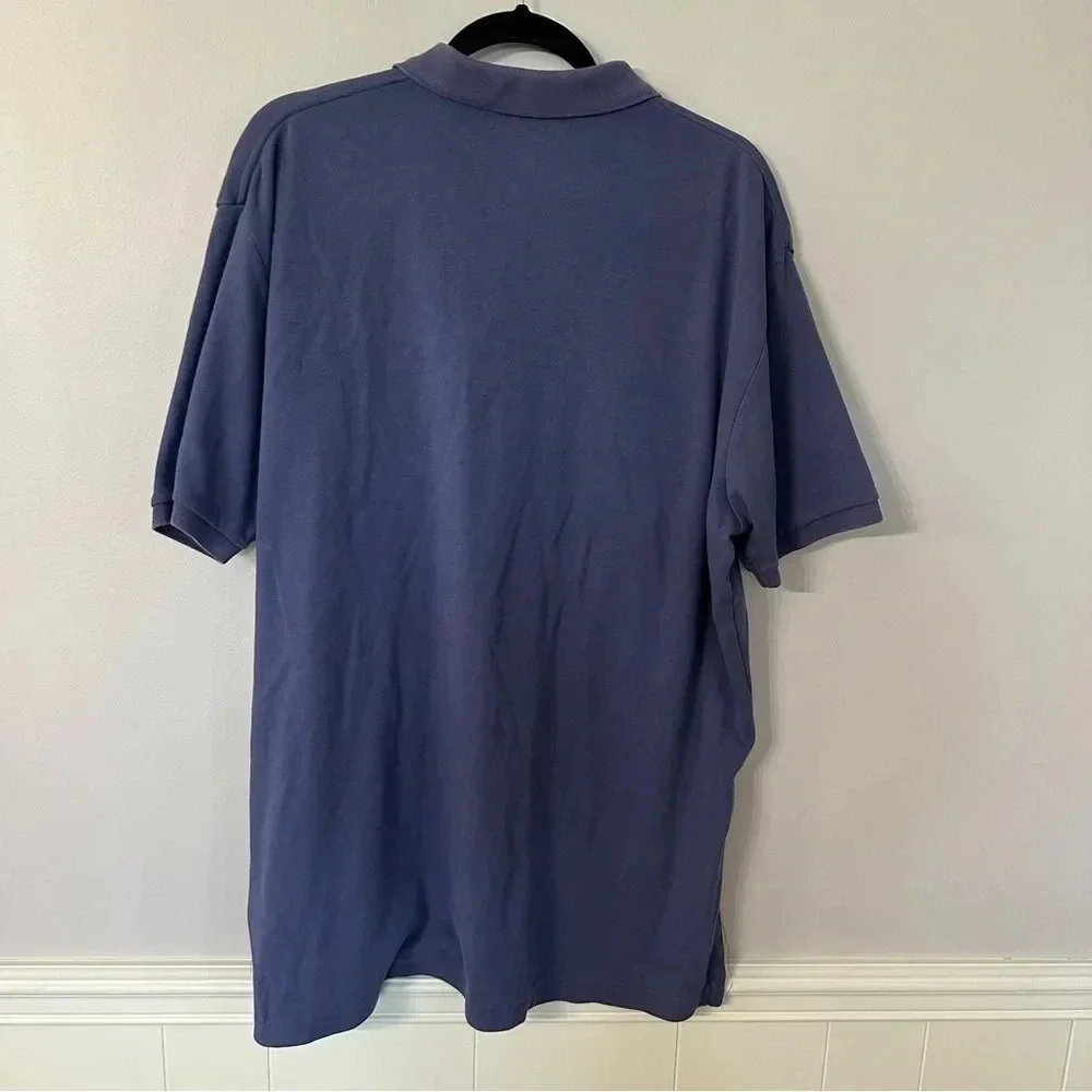 Polo by Ralph Lauren Men’s Short Sleeve Blue Cotton Polo Size XL GUC